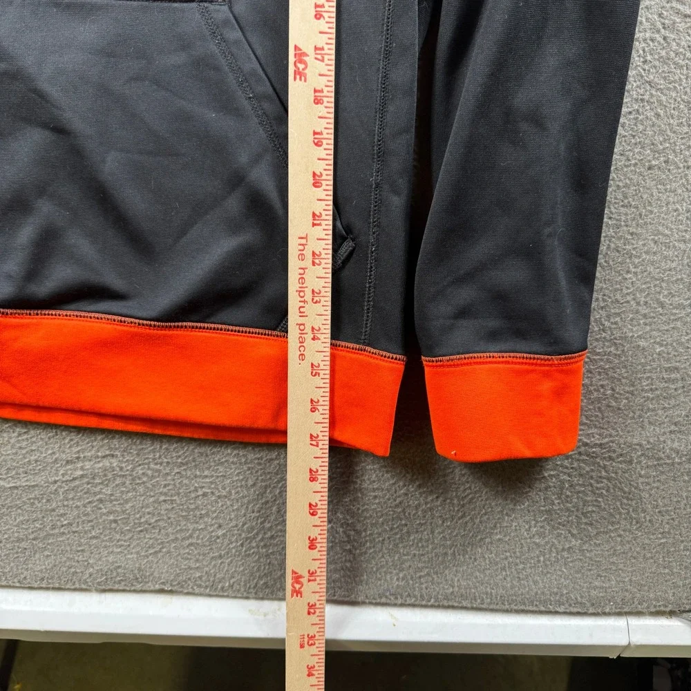 Nike Hoodie Men M Black Oregon State Beavers NCAA Therma Fit Pullover Sweatshirt